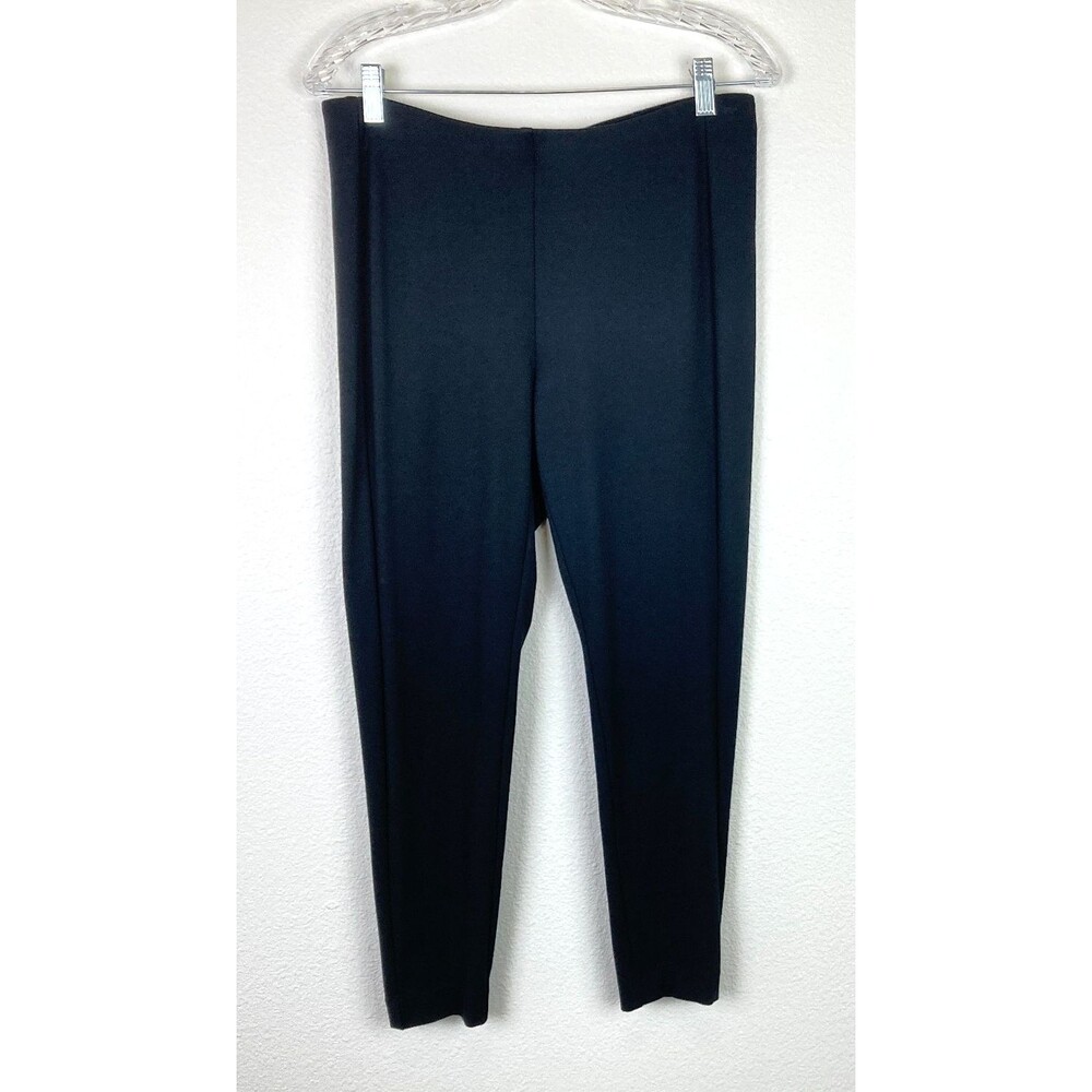 J. Jill Women's  Ponte Knit Leggings Size LP Petite Black Soft